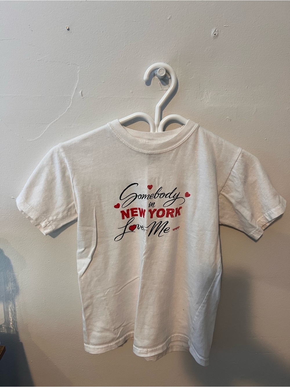 Somebody in New York Loves Me Baby Tee